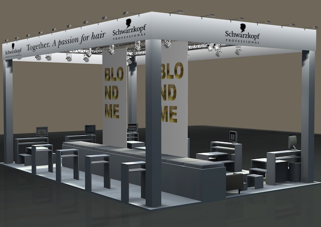 Schwartzkopf Messestand, Planungsphase